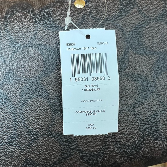 Coach Rowan Satchel In Signature Canvas - Picture 10 of 10